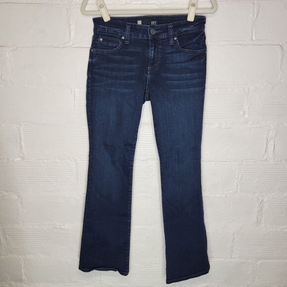 Kut From The Kloth Women's Size 4P Petite Jeans Natalie High Rise Bootcut - Picture 1 of 5